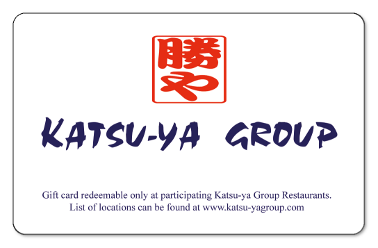 katsu-ya group logo, japanese writing over white background